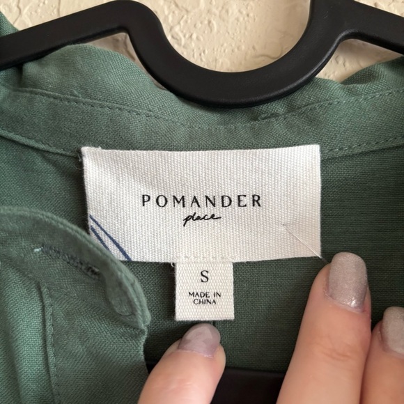 Pomander Place | Tuckernuck Women's Green Polly Dress Size Small Closet Staple - Picture 8 of 9